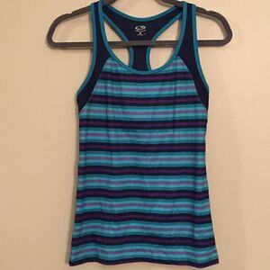 Striped Champion Workout Tank
